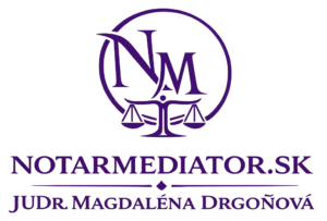notarmediator logo notarske a mediatorske služby